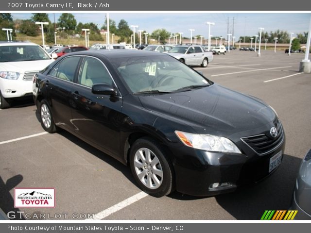 2007 Toyota Camry LE in Black