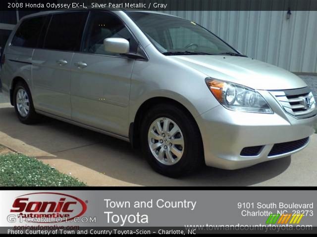 2008 Honda Odyssey EX-L in Silver Pearl Metallic