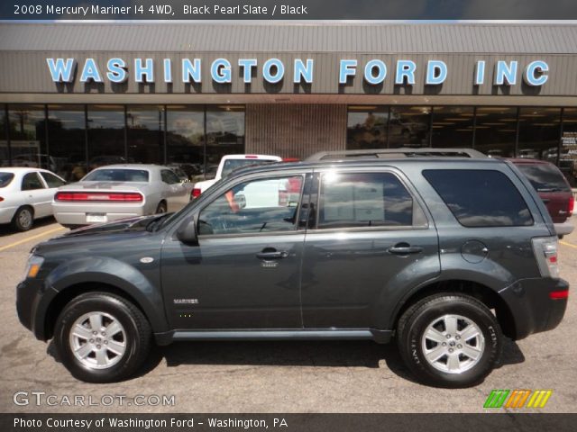 2008 Mercury Mariner I4 4WD in Black Pearl Slate
