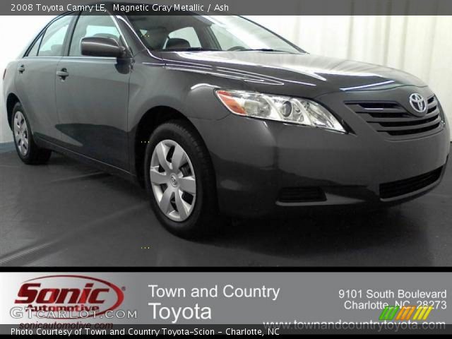 2008 Toyota Camry LE in Magnetic Gray Metallic