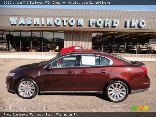 2010 Lincoln MKS EcoBoost AWD in Cinnamon Metallic