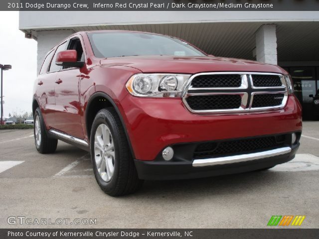 2011 Dodge Durango Crew in Inferno Red Crystal Pearl