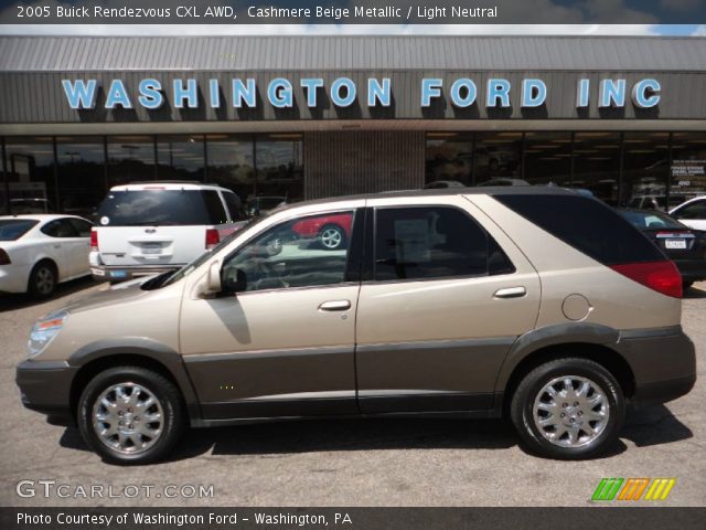 2005 Buick Rendezvous CXL AWD in Cashmere Beige Metallic