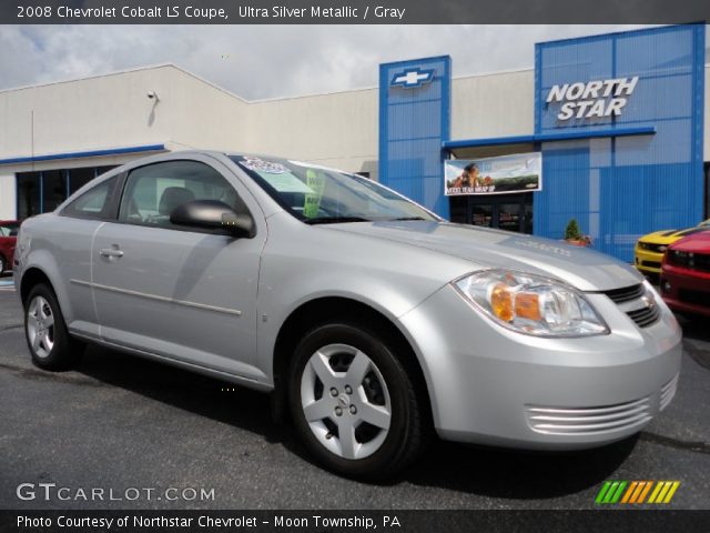 2008 Chevrolet Cobalt LS Coupe in Ultra Silver Metallic
