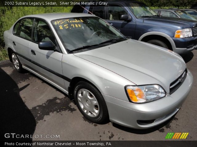 2002 Subaru Legacy L Sedan in Silver Stone Metallic