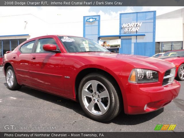 2008 Dodge Charger R/T in Inferno Red Crystal Pearl