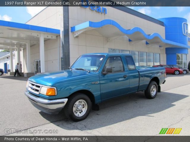 1997 Ford Ranger XLT Extended Cab in Cayman Green Metallic