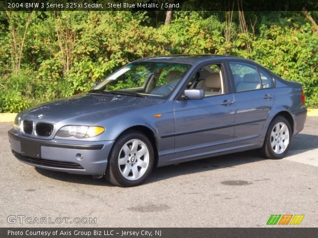 2004 BMW 3 Series 325xi Sedan in Steel Blue Metallic