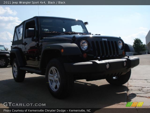 2011 Jeep Wrangler Sport 4x4 in Black