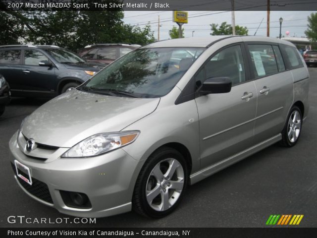 2007 Mazda MAZDA5 Sport in True Silver Metallic