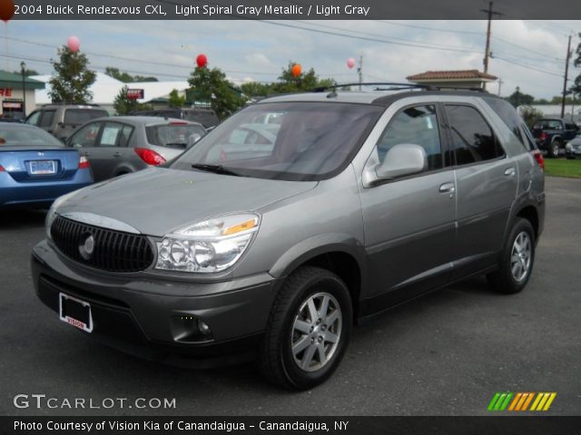 2004 Buick Rendezvous CXL in Light Spiral Gray Metallic