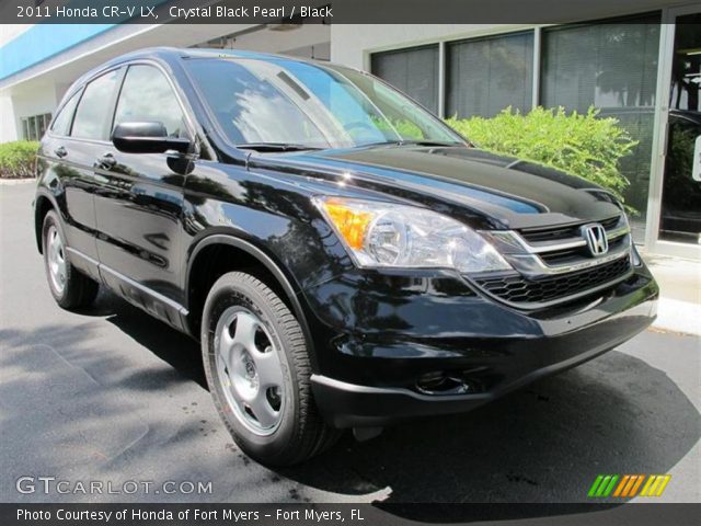 2011 Honda CR-V LX in Crystal Black Pearl