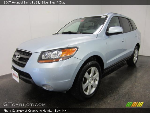 2007 Hyundai Santa Fe SE in Silver Blue