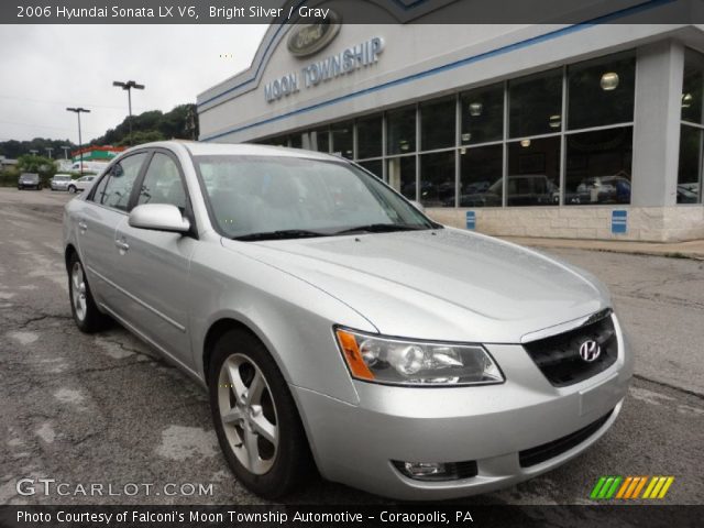 2006 Hyundai Sonata LX V6 in Bright Silver