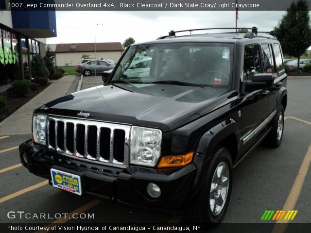 2007 Jeep Commander Overland 4x4 in Black Clearcoat