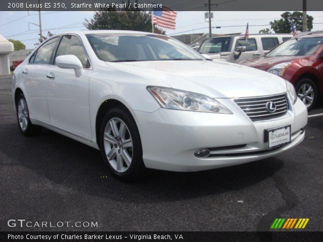 2008 Lexus ES 350 in Starfire White Pearl