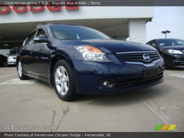 2008 Nissan Altima 3.5 SL in Majestic Blue Metallic