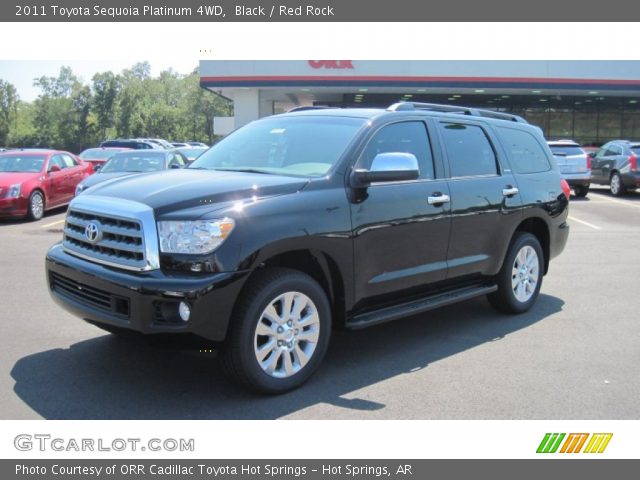 2011 Toyota Sequoia Platinum 4WD in Black