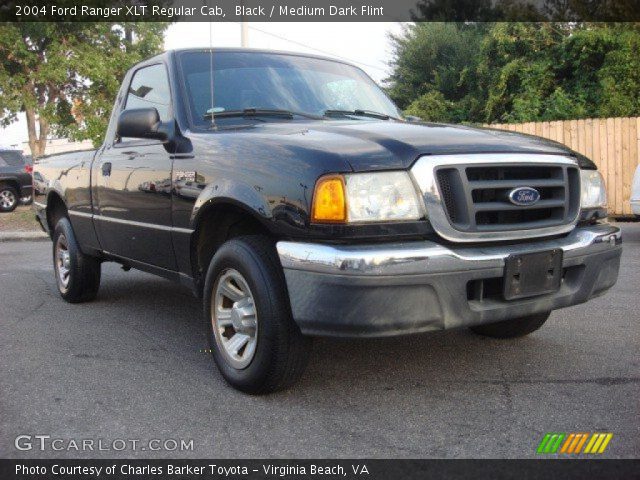 2004 Ford Ranger XLT Regular Cab in Black