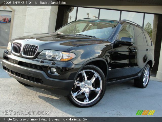 2005 BMW X5 3.0i in Jet Black