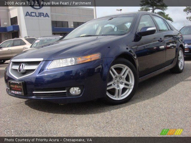 2008 Acura TL 3.2 in Royal Blue Pearl