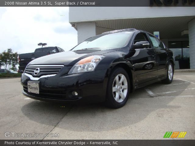 2008 Nissan Altima 3.5 SL in Super Black