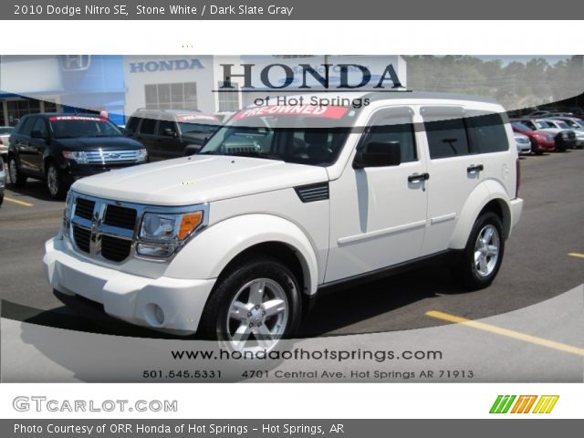 2010 Dodge Nitro SE in Stone White
