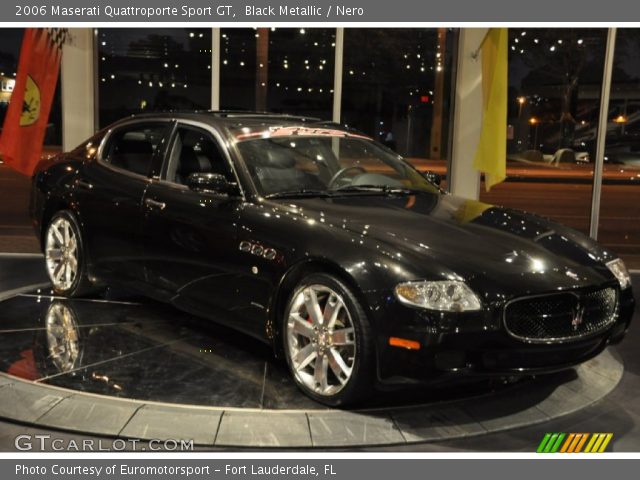 2006 Maserati Quattroporte Sport GT in Black Metallic