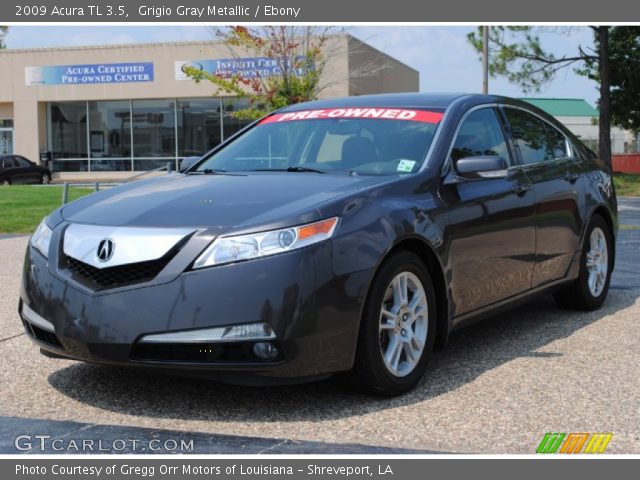 2009 Acura TL 3.5 in Grigio Gray Metallic