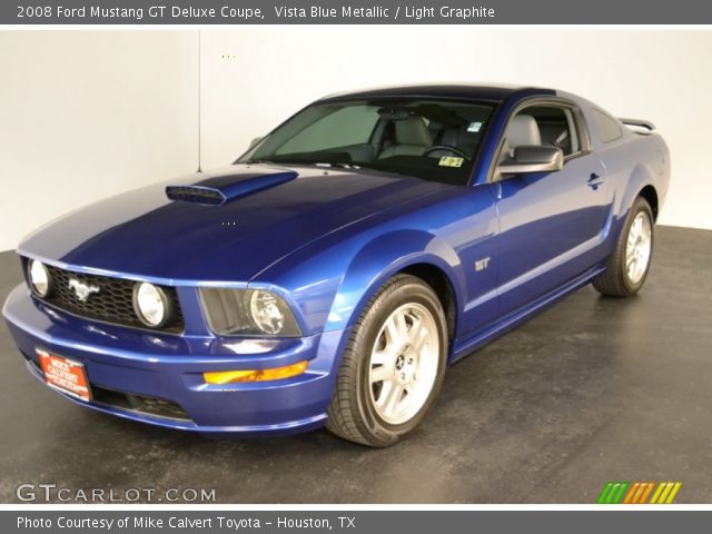 2008 Ford Mustang GT Deluxe Coupe in Vista Blue Metallic
