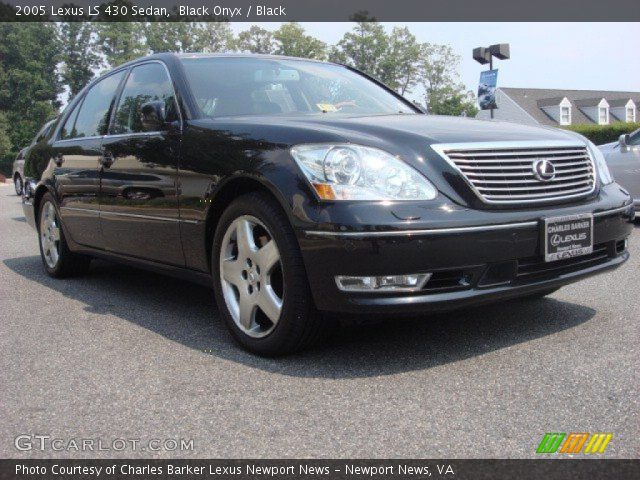 2005 Lexus LS 430 Sedan in Black Onyx