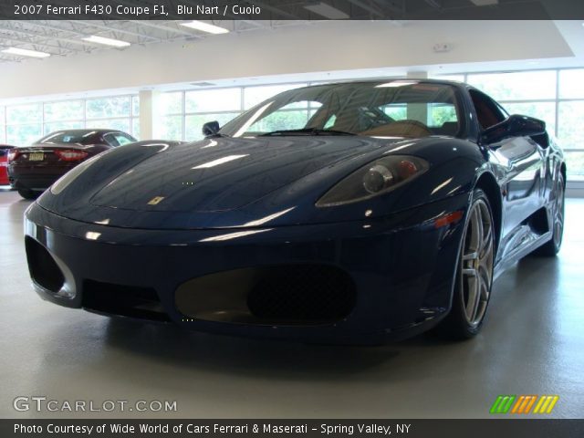 2007 Ferrari F430 Coupe F1 in Blu Nart