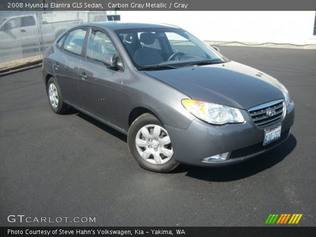 2008 Hyundai Elantra GLS Sedan in Carbon Gray Metallic