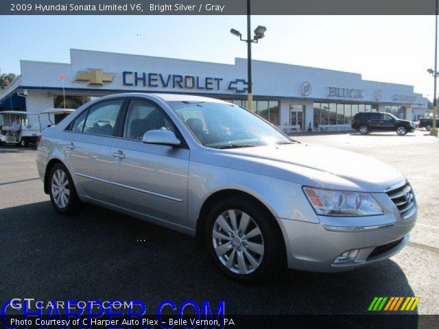 2009 Hyundai Sonata Limited V6 in Bright Silver