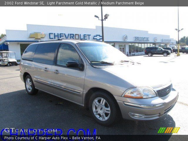 2002 Ford Windstar SE in Light Parchment Gold Metallic