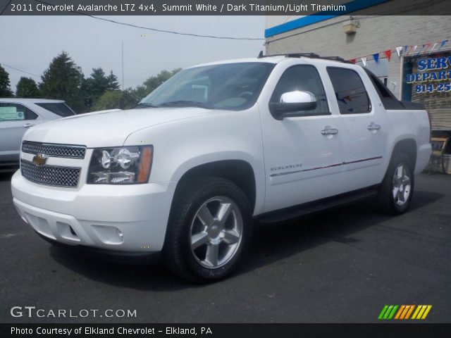 2011 Chevrolet Avalanche LTZ 4x4 in Summit White