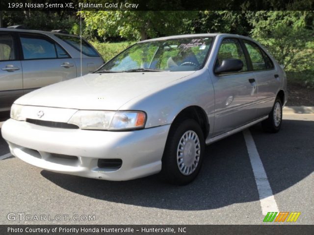 1999 Nissan Sentra XE in Platinum Gold