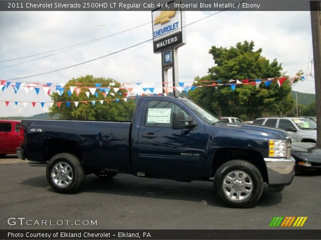 2011 Chevrolet Silverado 2500HD LT Regular Cab 4x4 in Imperial Blue Metallic