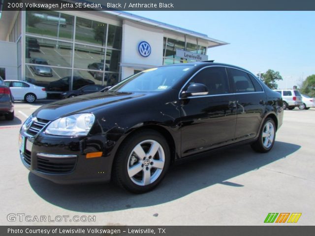 2008 Volkswagen Jetta SE Sedan in Black