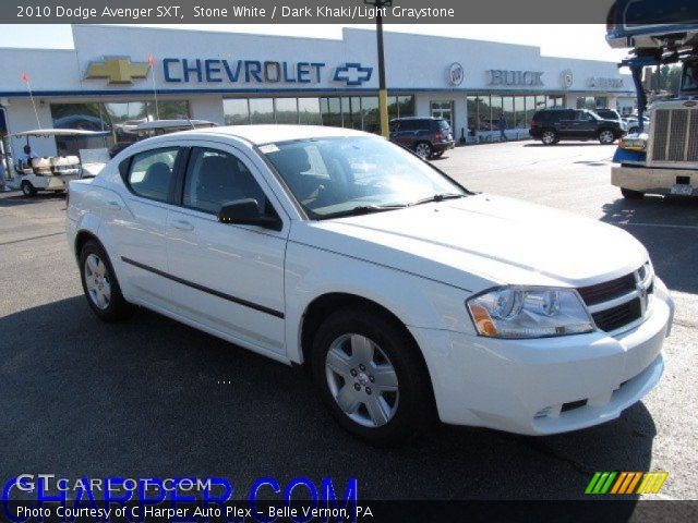 2010 Dodge Avenger SXT in Stone White
