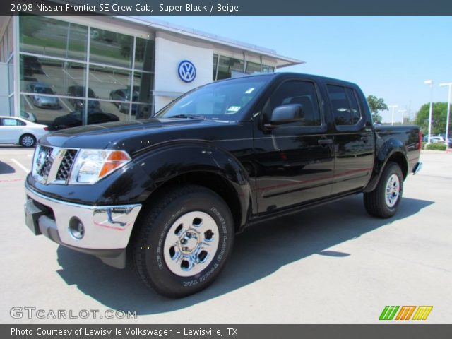2008 Nissan Frontier SE Crew Cab in Super Black