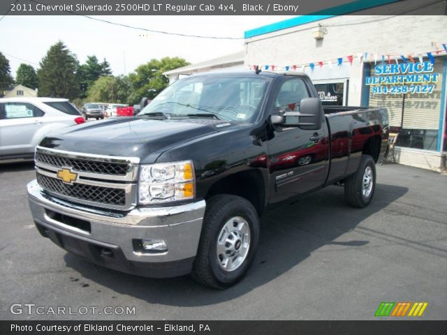2011 Chevrolet Silverado 2500HD LT Regular Cab 4x4 in Black