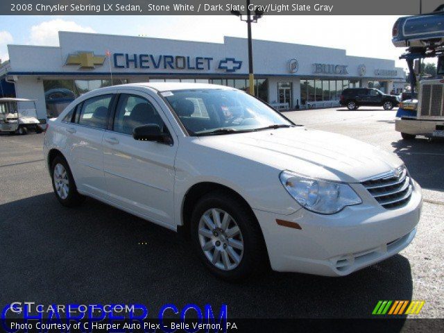 2008 Chrysler Sebring LX Sedan in Stone White