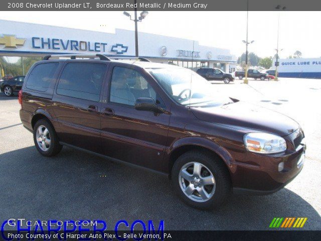 2008 Chevrolet Uplander LT in Bordeaux Red Metallic