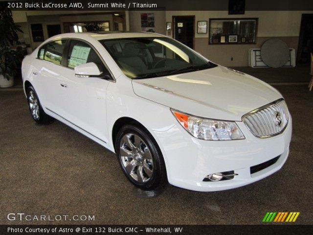 2012 Buick LaCrosse AWD in Summit White