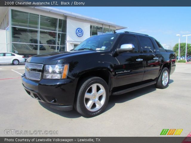 2008 Chevrolet Avalanche LTZ in Black