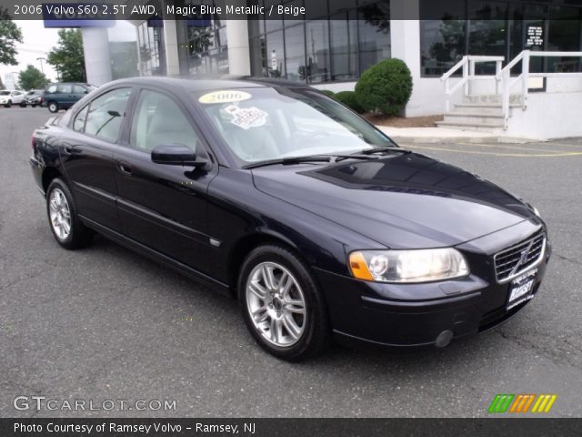 2006 Volvo S60 2.5T AWD in Magic Blue Metallic