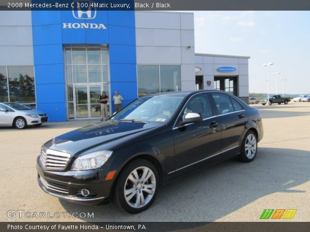 2008 Mercedes-Benz C 300 4Matic Luxury in Black