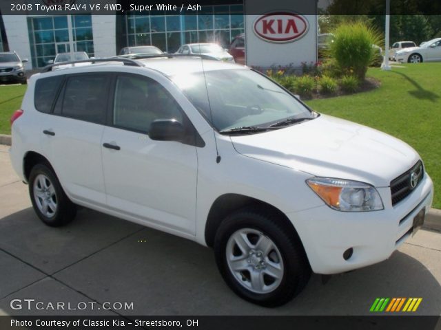 2008 Toyota RAV4 V6 4WD in Super White