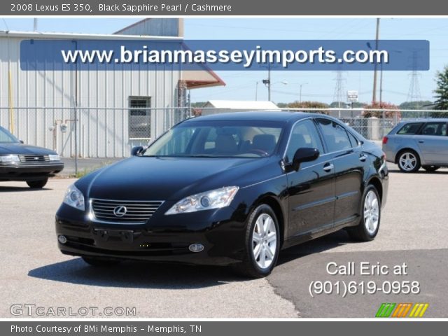 2008 Lexus ES 350 in Black Sapphire Pearl